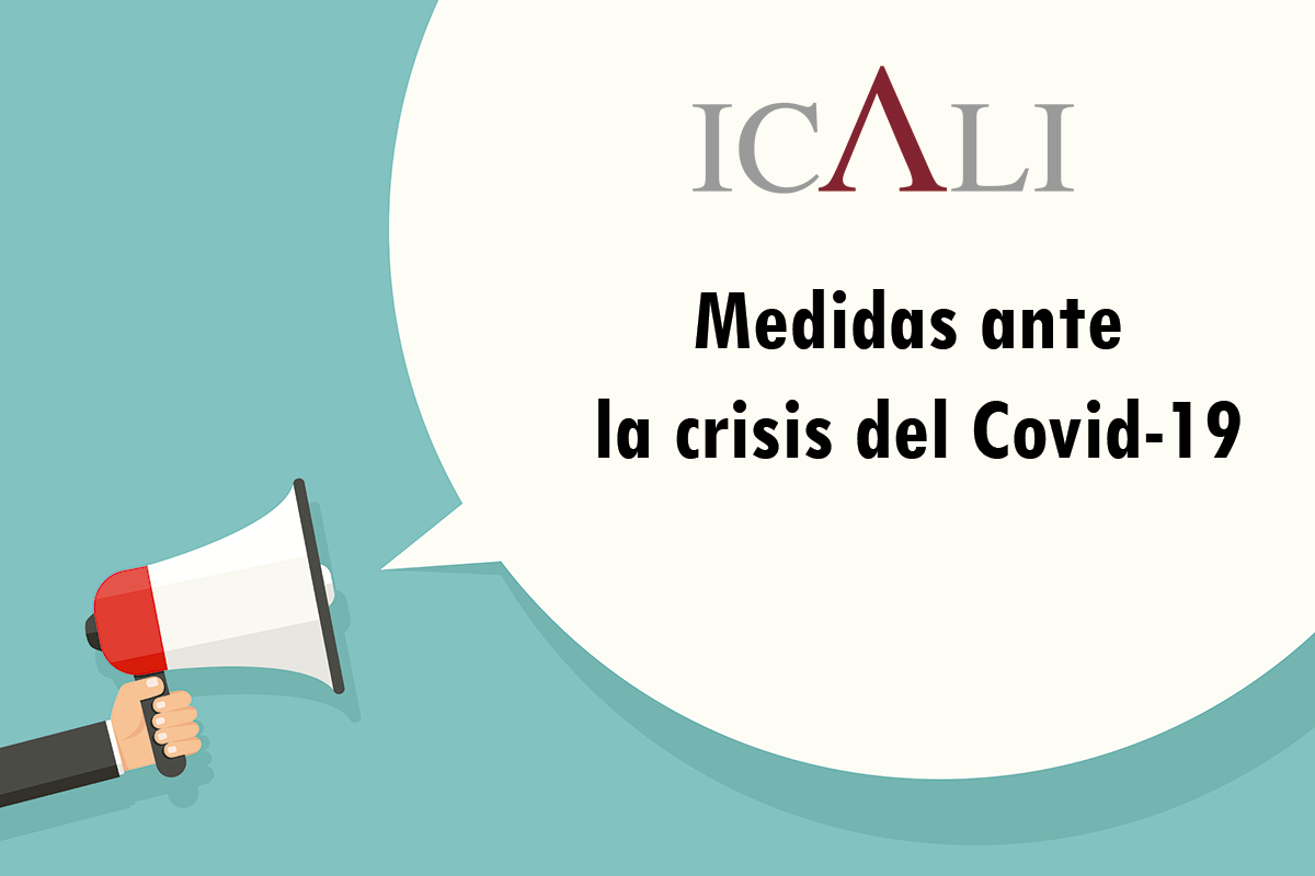 Medidas adoptadas por la Junta de Gobierno del ICALI ante la pandemia del Covid-19