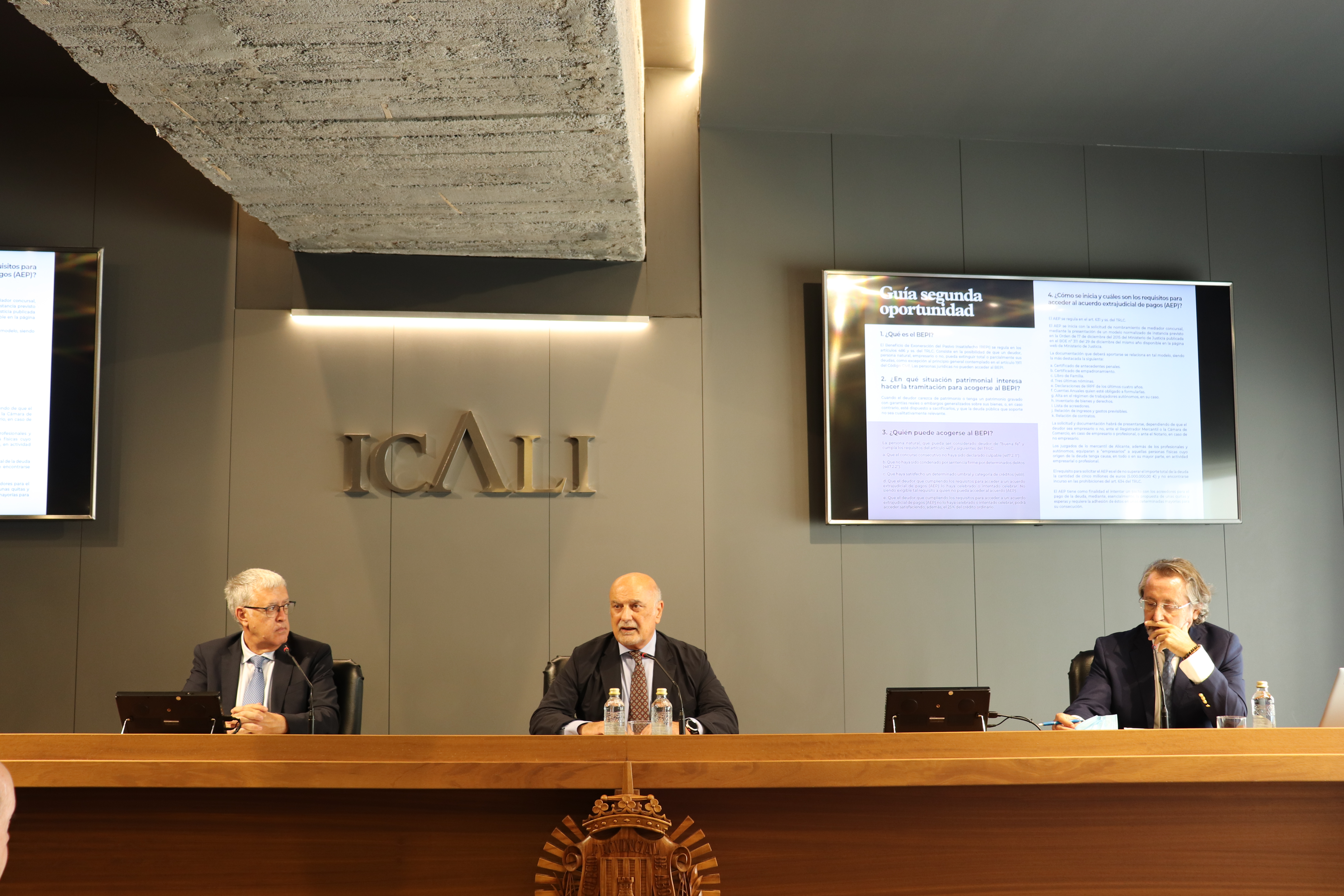 ICALI apuesta por dar a conocer el procedimiento de  segunda oportunidad ante el aumento de insolvencia de familias y autónomos