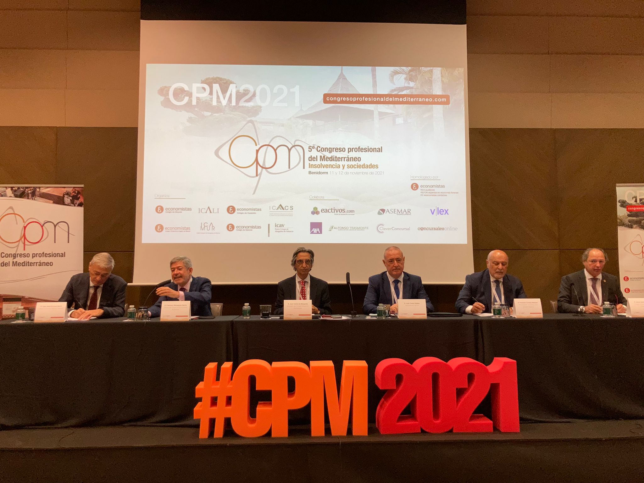 El Anteproyecto de la Ley Concursal protagoniza la primera jornada del Congreso Profesional del Mediterráneo