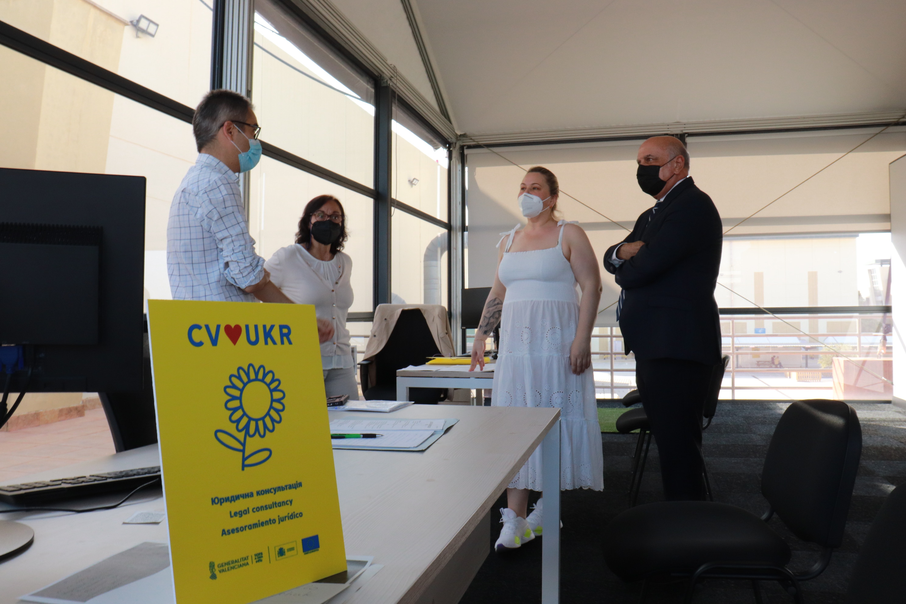 El ICALI asiste a más de mil personas ucranianas en el centro de recepción Ciudad de la Luz de Alicante