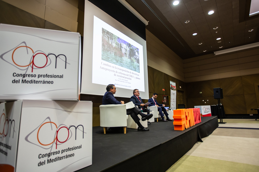 El 6º Congreso Profesional del Mediterráneo: Insolvencia y Sociedades comienza el jueves